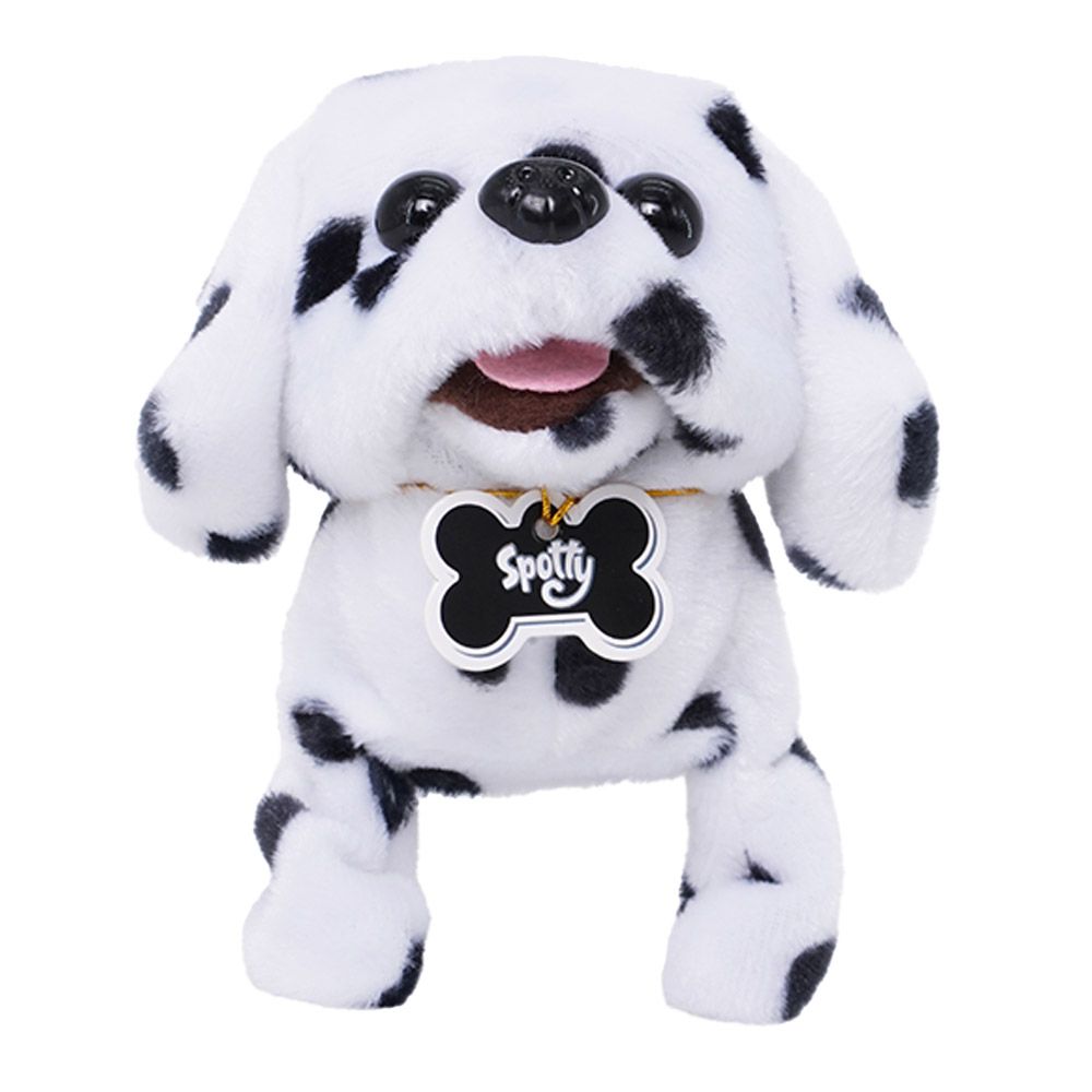 Battery operated walking clearance dog